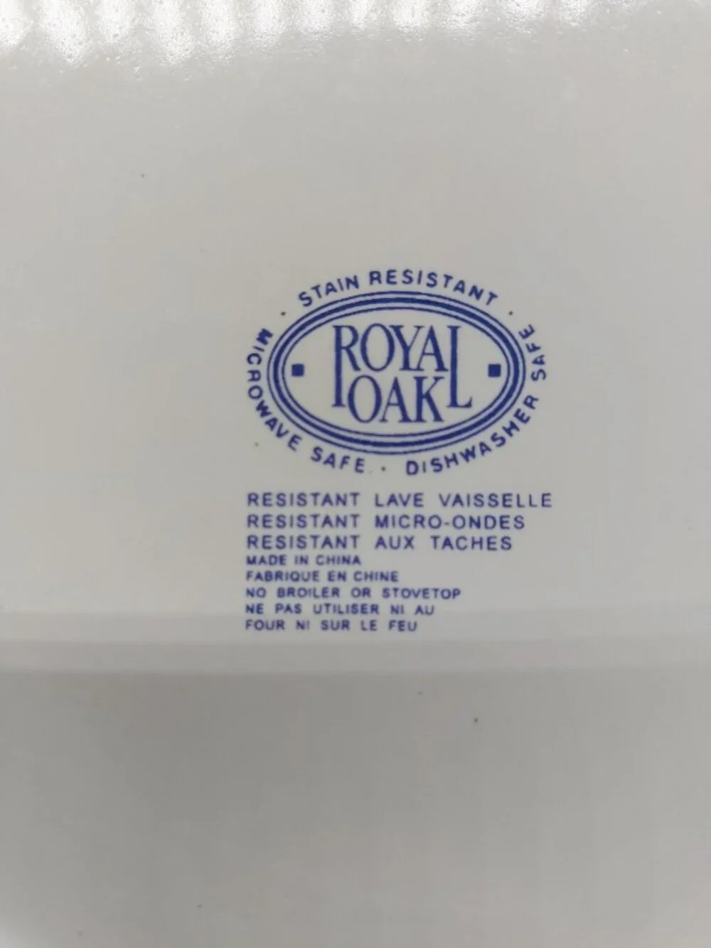 Royal China no chips